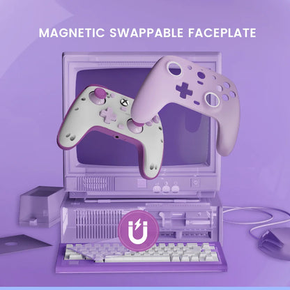 G7 SE Wired Gamepad - Standard Controller for PC & Xbox, Magnetic, Laser Engraved, Blue Version with Hall